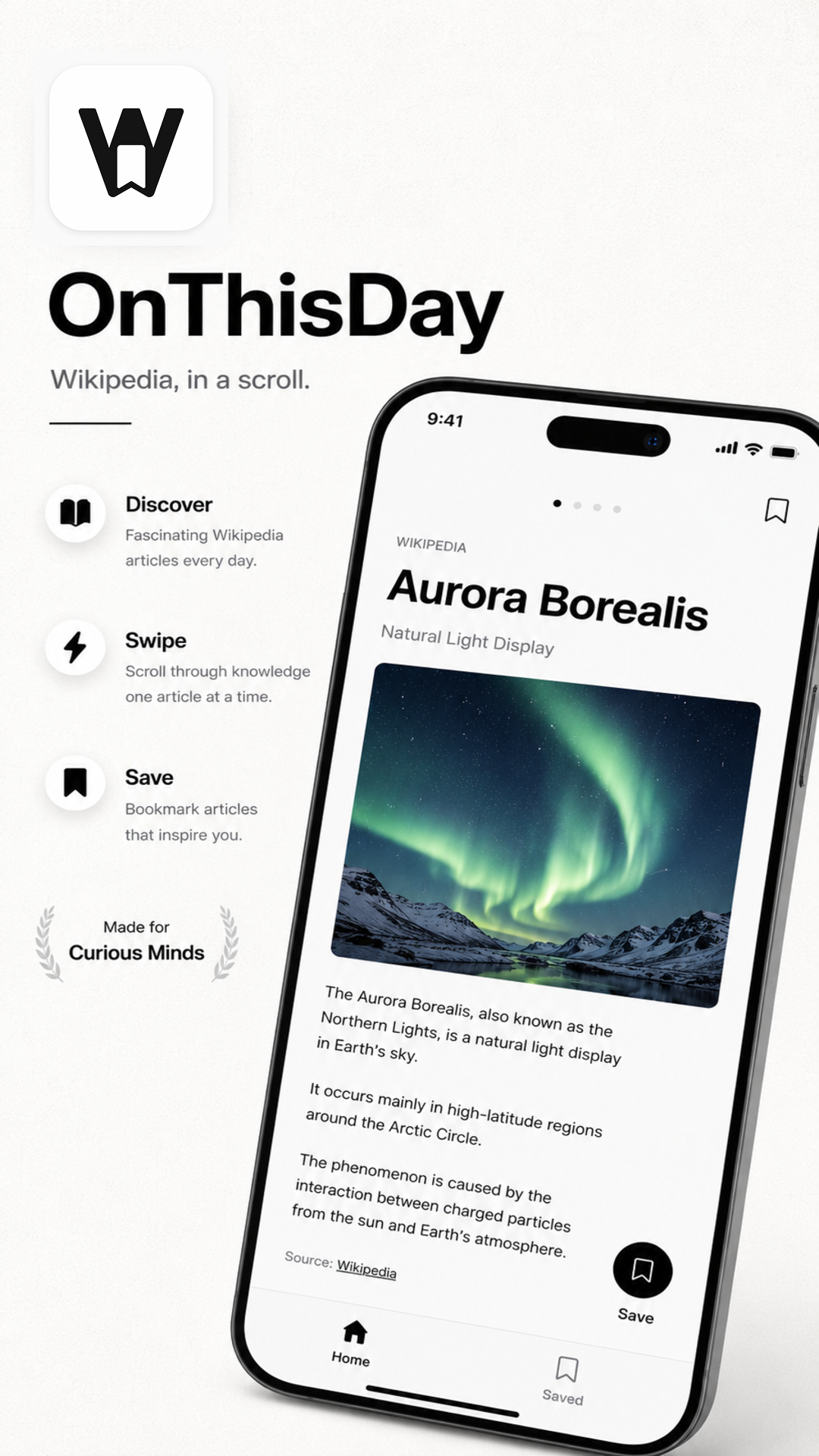 OnThisDay — Aurora Borealis article